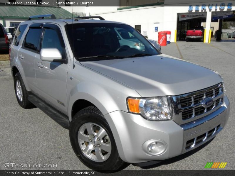 Silver Metallic / Charcoal 2008 Ford Escape Limited