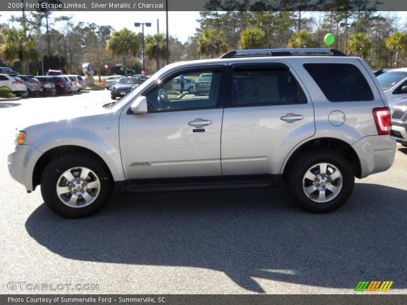 Silver Metallic / Charcoal 2008 Ford Escape Limited