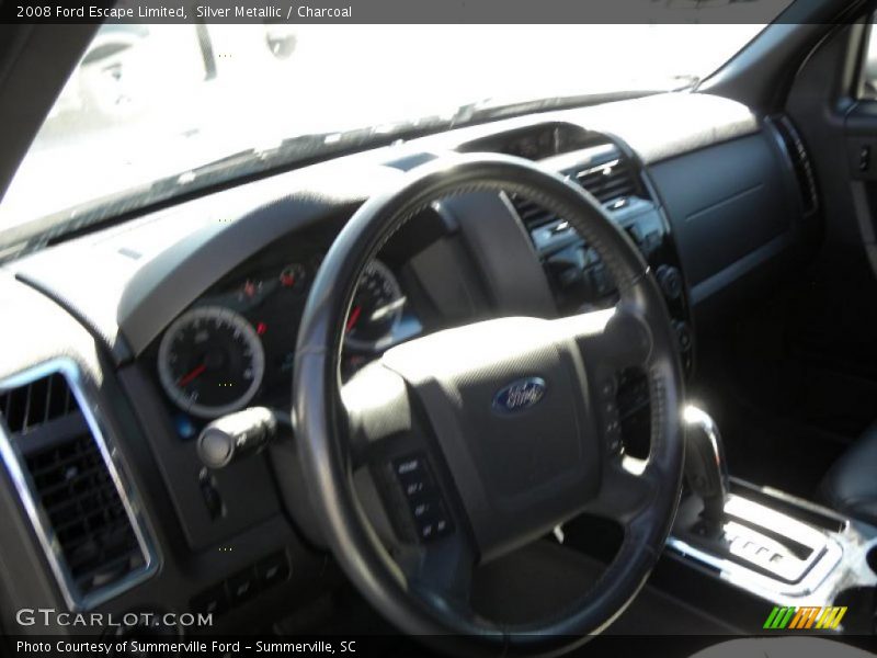 Silver Metallic / Charcoal 2008 Ford Escape Limited