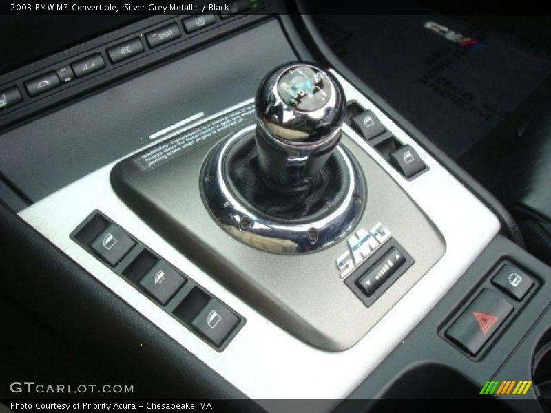  2003 M3 Convertible 6 Speed SMG Sequential Manual Shifter