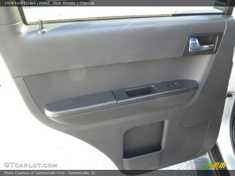 Silver Metallic / Charcoal 2008 Ford Escape Limited