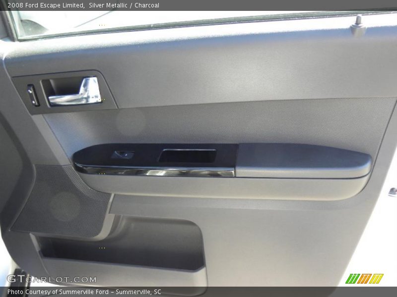 Silver Metallic / Charcoal 2008 Ford Escape Limited