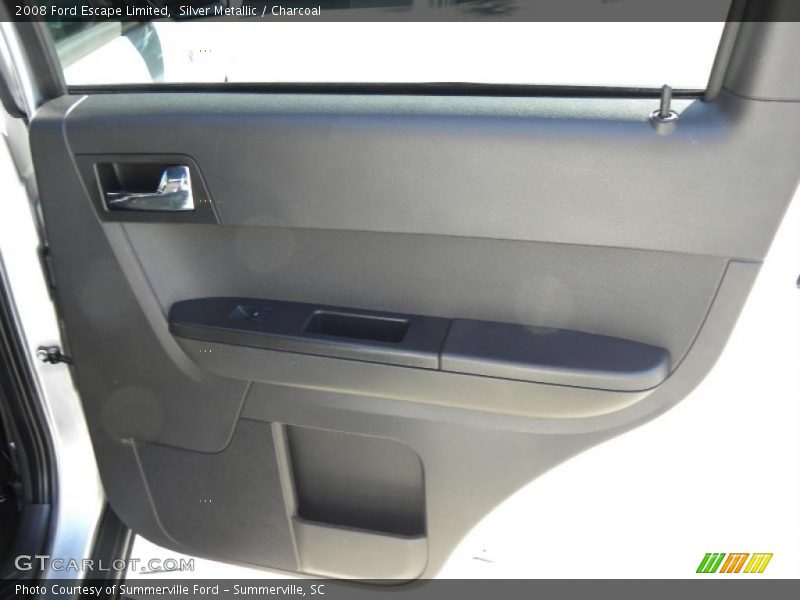 Silver Metallic / Charcoal 2008 Ford Escape Limited