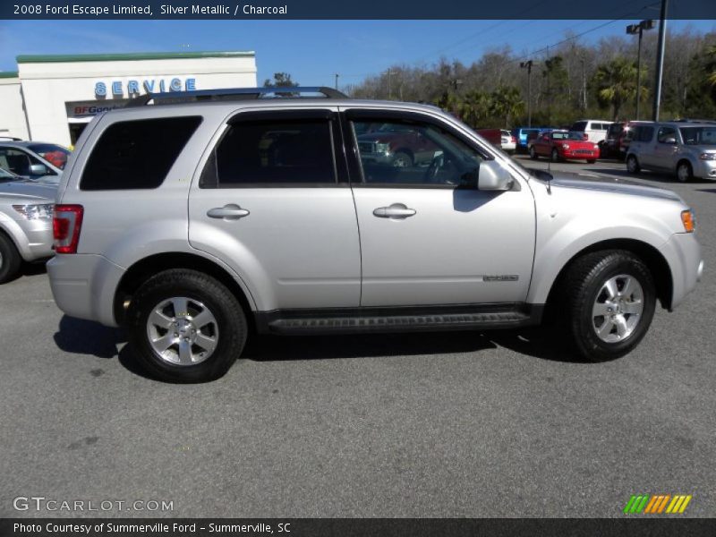 Silver Metallic / Charcoal 2008 Ford Escape Limited