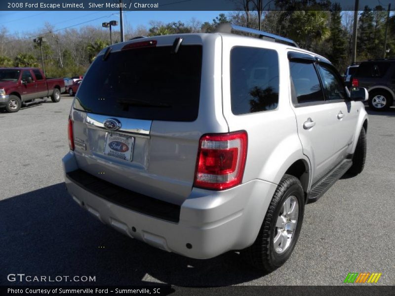 Silver Metallic / Charcoal 2008 Ford Escape Limited