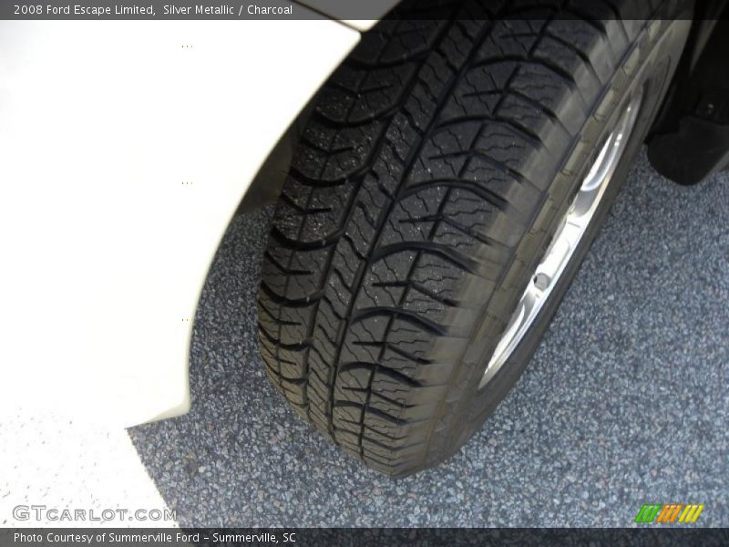 Silver Metallic / Charcoal 2008 Ford Escape Limited