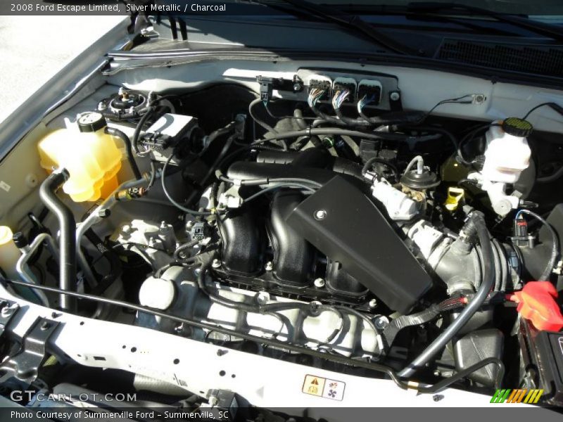 Silver Metallic / Charcoal 2008 Ford Escape Limited