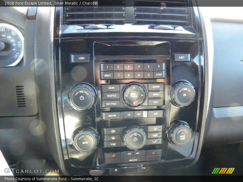 Silver Metallic / Charcoal 2008 Ford Escape Limited