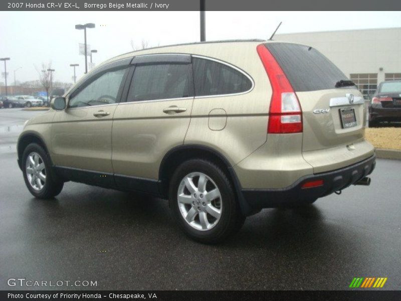 Borrego Beige Metallic / Ivory 2007 Honda CR-V EX-L