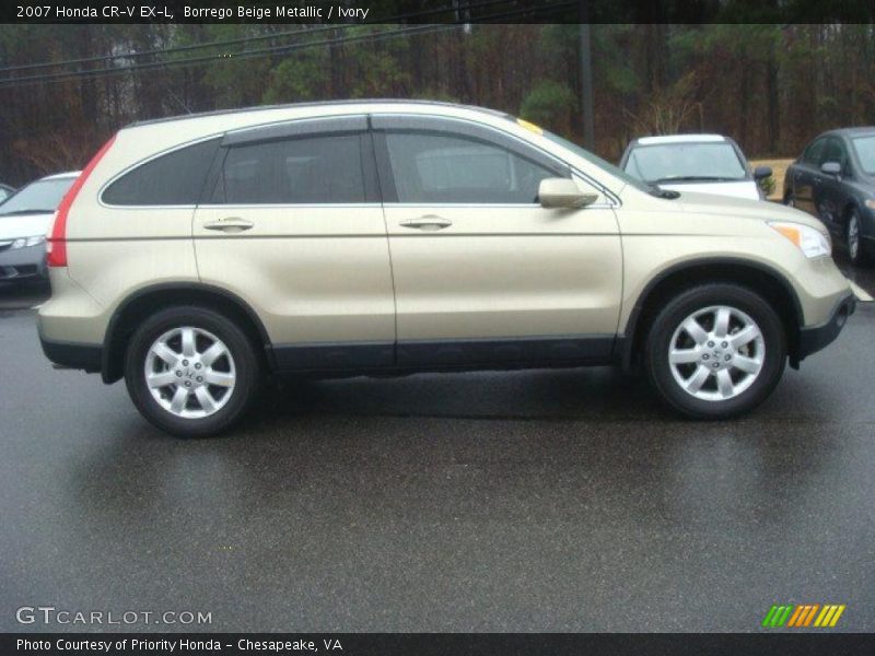 Borrego Beige Metallic / Ivory 2007 Honda CR-V EX-L