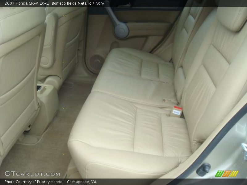 Borrego Beige Metallic / Ivory 2007 Honda CR-V EX-L