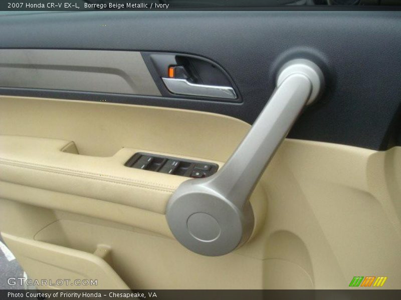 Borrego Beige Metallic / Ivory 2007 Honda CR-V EX-L