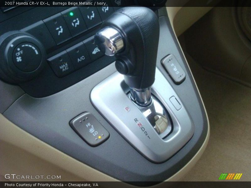 Borrego Beige Metallic / Ivory 2007 Honda CR-V EX-L