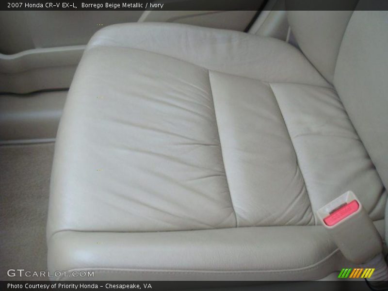 Borrego Beige Metallic / Ivory 2007 Honda CR-V EX-L