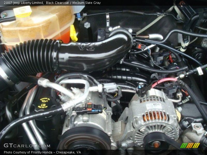  2007 Liberty Limited Engine - 3.7 Liter SOHC 12V Powertech V6