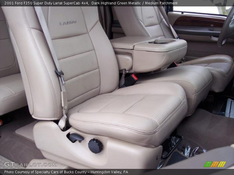  2001 F350 Super Duty Lariat SuperCab 4x4 Medium Parchment Interior
