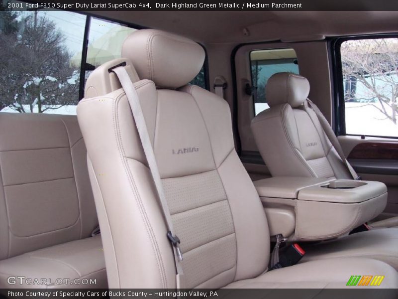  2001 F350 Super Duty Lariat SuperCab 4x4 Medium Parchment Interior