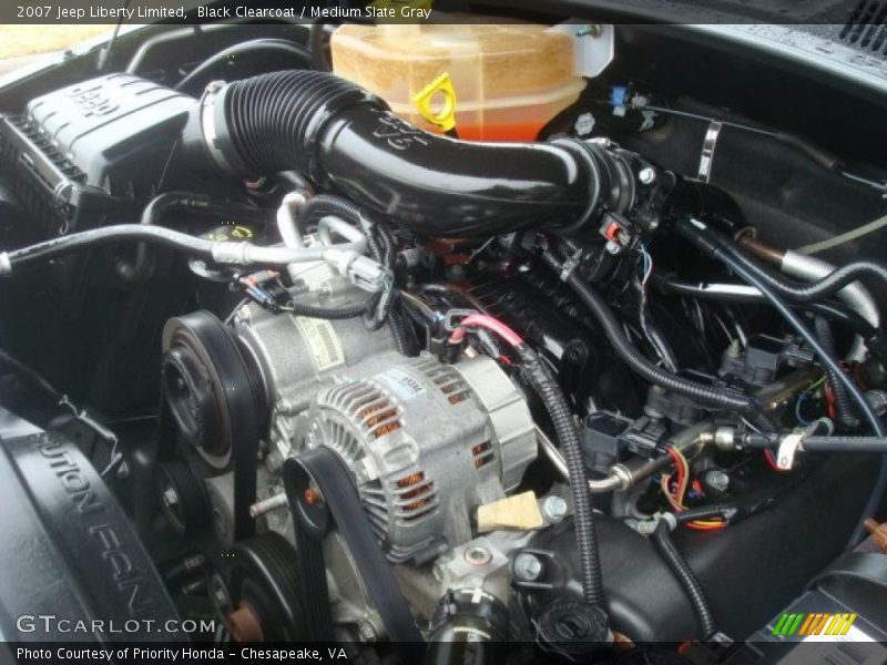  2007 Liberty Limited Engine - 3.7 Liter SOHC 12V Powertech V6