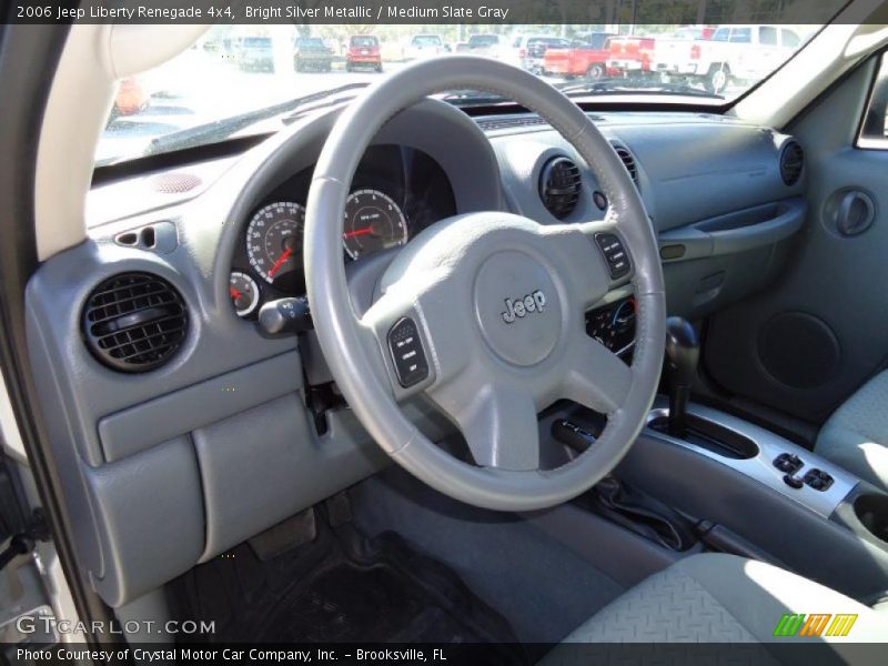 Bright Silver Metallic / Medium Slate Gray 2006 Jeep Liberty Renegade 4x4