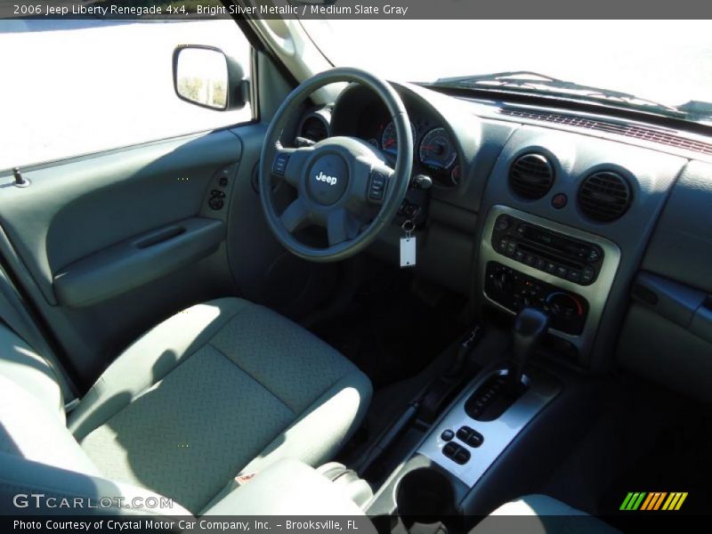 Bright Silver Metallic / Medium Slate Gray 2006 Jeep Liberty Renegade 4x4