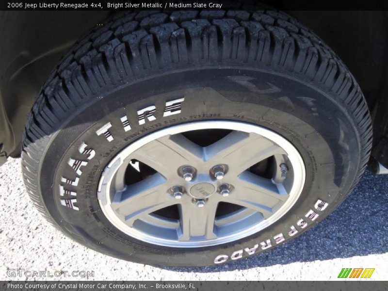 Bright Silver Metallic / Medium Slate Gray 2006 Jeep Liberty Renegade 4x4