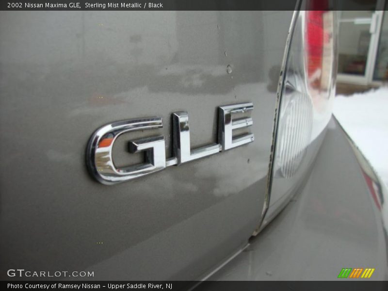 Sterling Mist Metallic / Black 2002 Nissan Maxima GLE