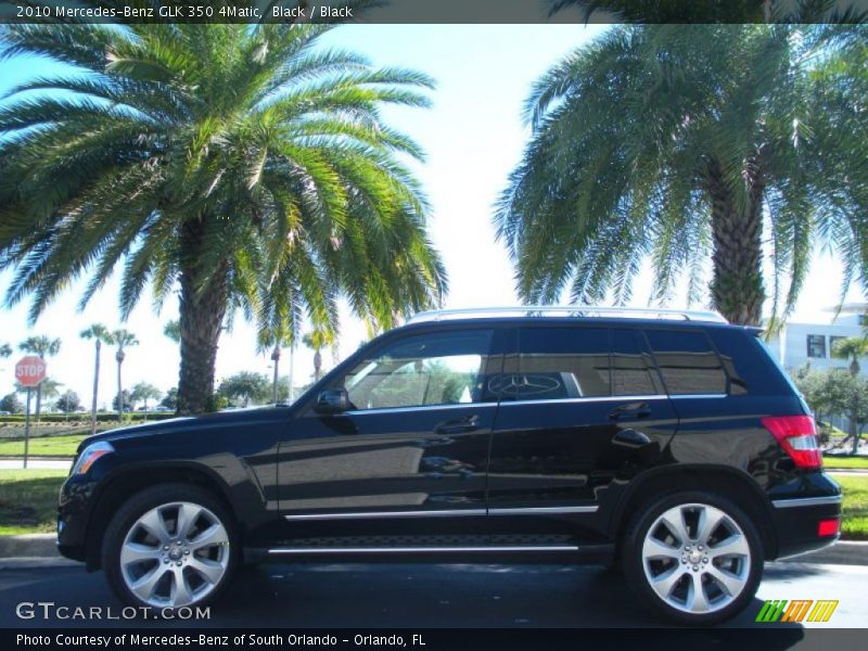 Black / Black 2010 Mercedes-Benz GLK 350 4Matic