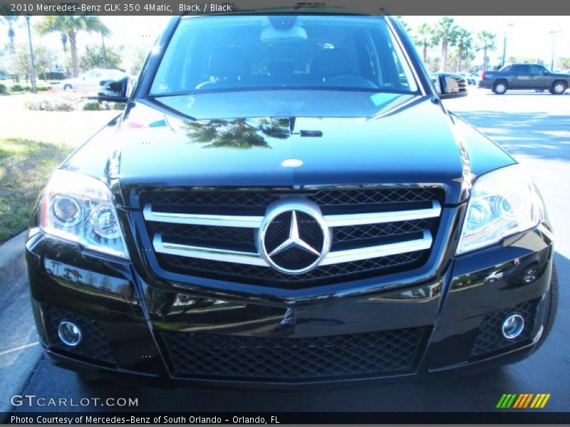 Black / Black 2010 Mercedes-Benz GLK 350 4Matic