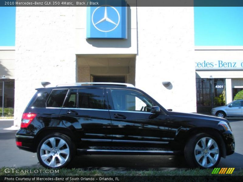 Black / Black 2010 Mercedes-Benz GLK 350 4Matic