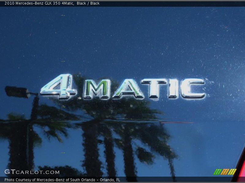 Black / Black 2010 Mercedes-Benz GLK 350 4Matic