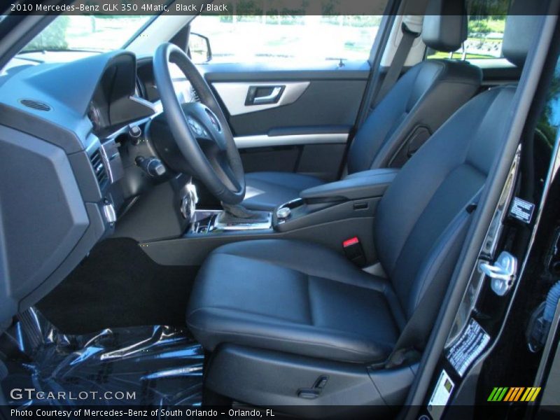 Black / Black 2010 Mercedes-Benz GLK 350 4Matic