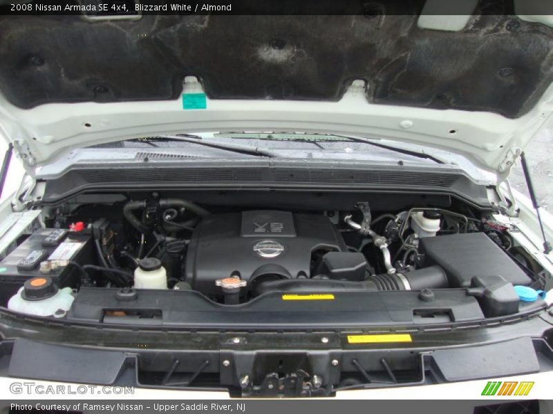Blizzard White / Almond 2008 Nissan Armada SE 4x4