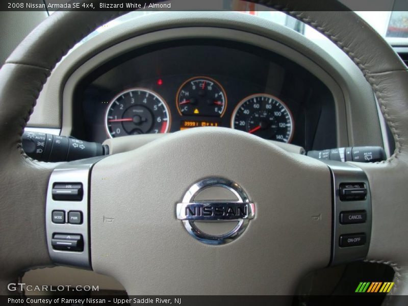Blizzard White / Almond 2008 Nissan Armada SE 4x4