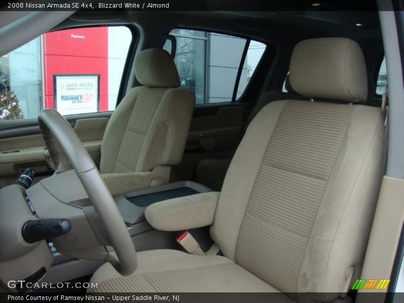 Blizzard White / Almond 2008 Nissan Armada SE 4x4
