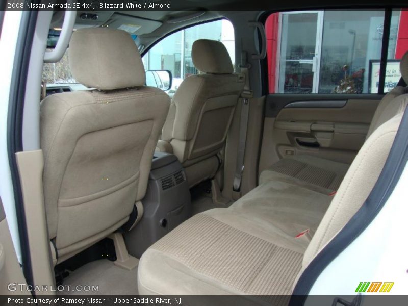 Blizzard White / Almond 2008 Nissan Armada SE 4x4