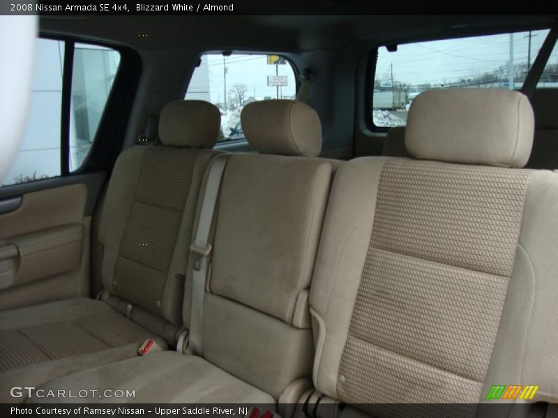 Blizzard White / Almond 2008 Nissan Armada SE 4x4