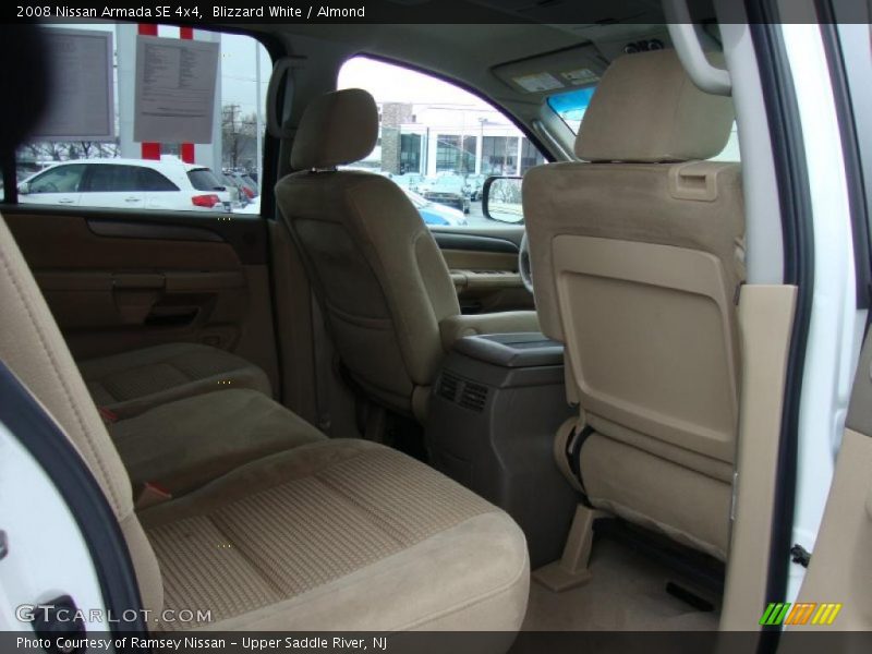 Blizzard White / Almond 2008 Nissan Armada SE 4x4