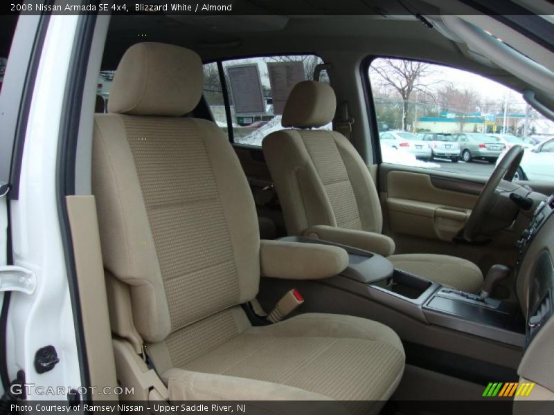 Blizzard White / Almond 2008 Nissan Armada SE 4x4