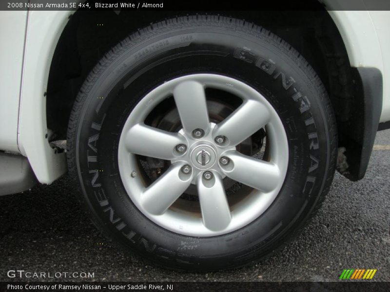Blizzard White / Almond 2008 Nissan Armada SE 4x4