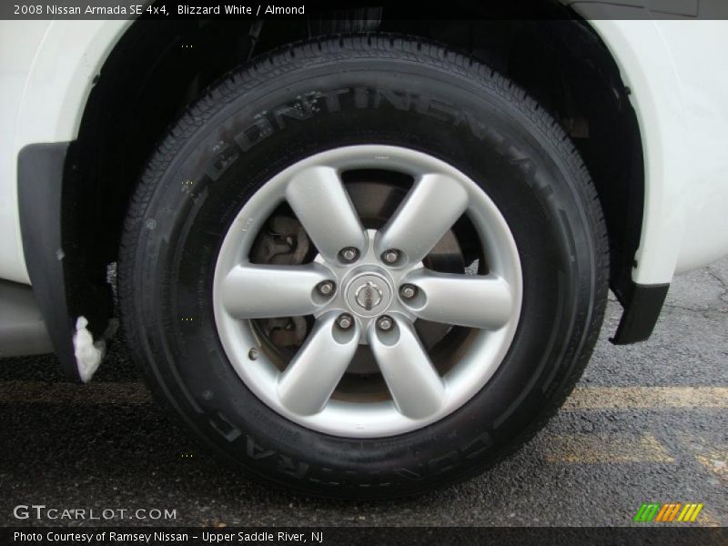 Blizzard White / Almond 2008 Nissan Armada SE 4x4
