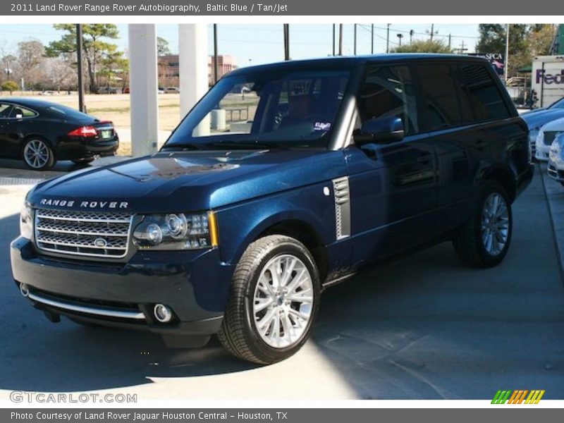Baltic Blue / Tan/Jet 2011 Land Rover Range Rover Autobiography