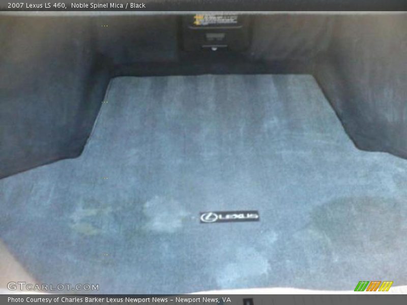 Noble Spinel Mica / Black 2007 Lexus LS 460