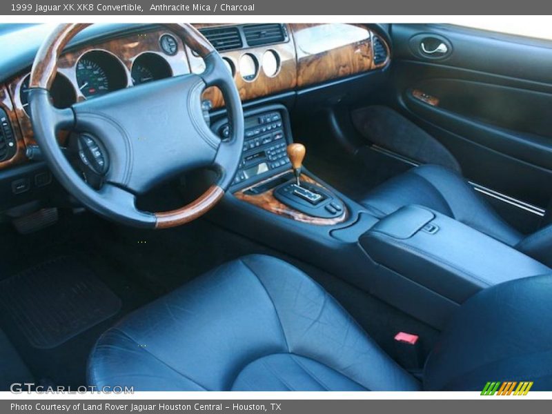 Charcoal Interior - 1999 XK XK8 Convertible 