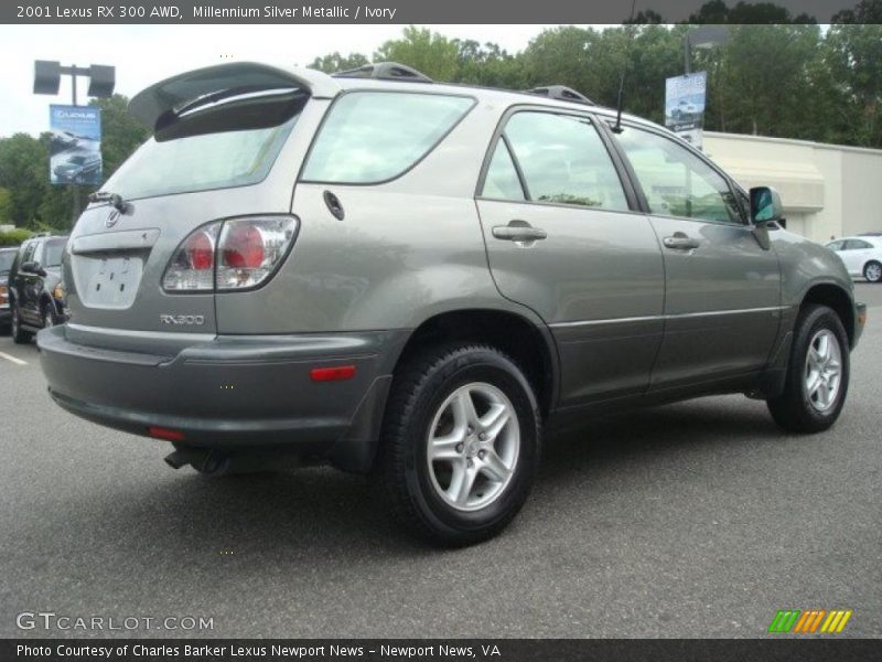 Millennium Silver Metallic / Ivory 2001 Lexus RX 300 AWD