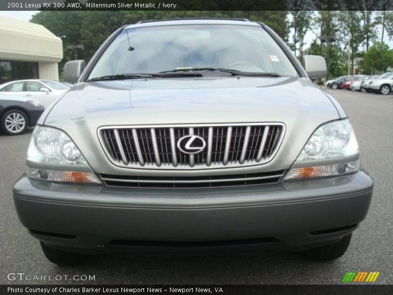 Millennium Silver Metallic / Ivory 2001 Lexus RX 300 AWD