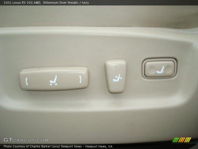 Millennium Silver Metallic / Ivory 2001 Lexus RX 300 AWD