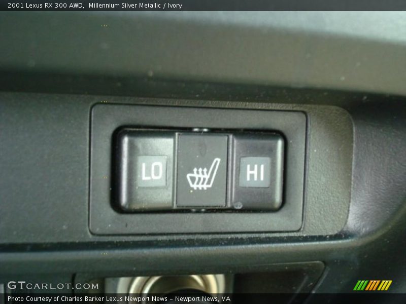 Millennium Silver Metallic / Ivory 2001 Lexus RX 300 AWD