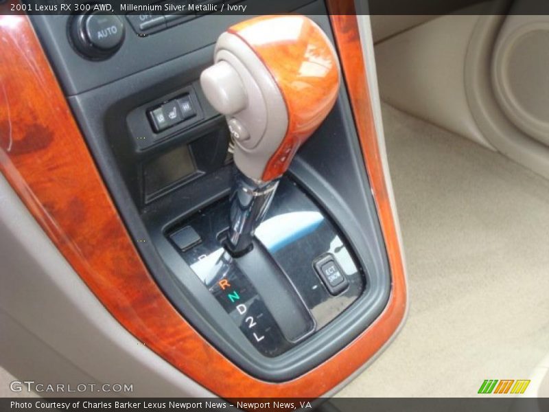 Millennium Silver Metallic / Ivory 2001 Lexus RX 300 AWD