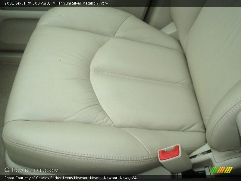 Millennium Silver Metallic / Ivory 2001 Lexus RX 300 AWD