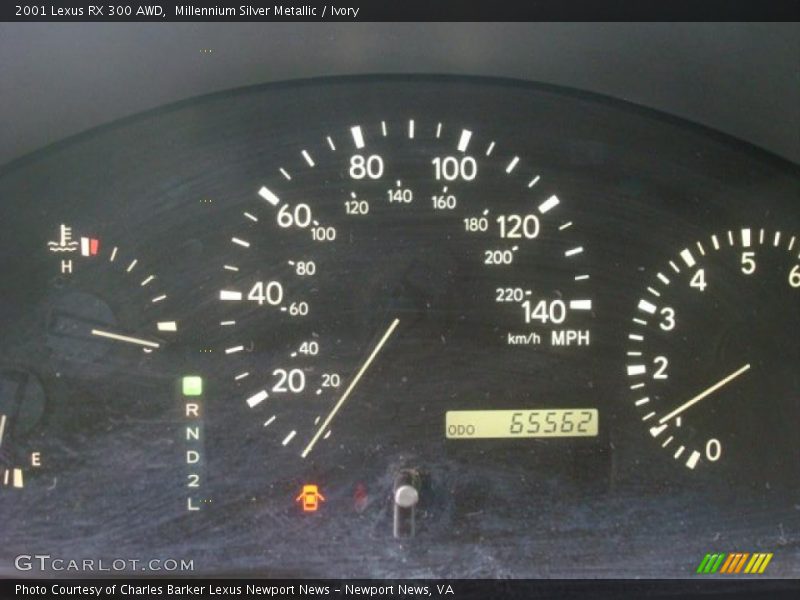 Millennium Silver Metallic / Ivory 2001 Lexus RX 300 AWD